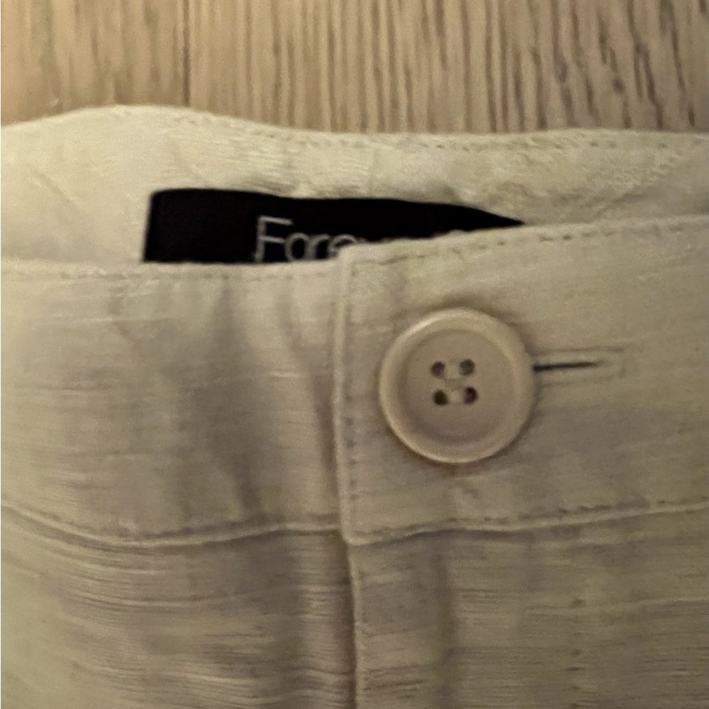 Forever 21, linen blend short - Picture 4 of 12